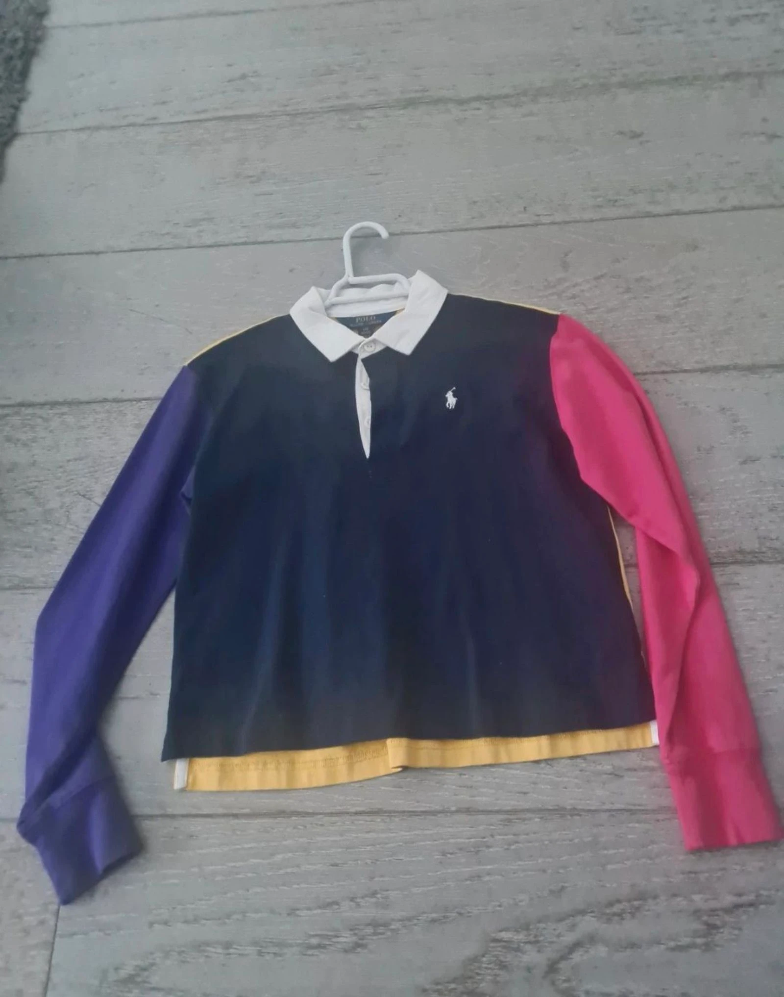 Polo manga larga Polo Ralph Lauren. Tamanho 12/14 anos. – photo 6